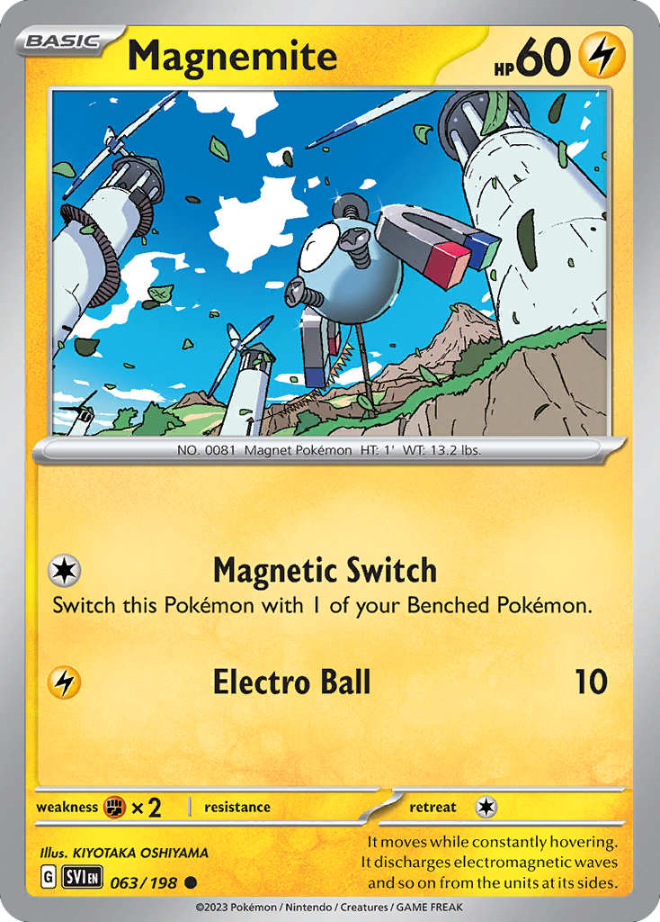 Magnemite 063/198 Scarlet Violet