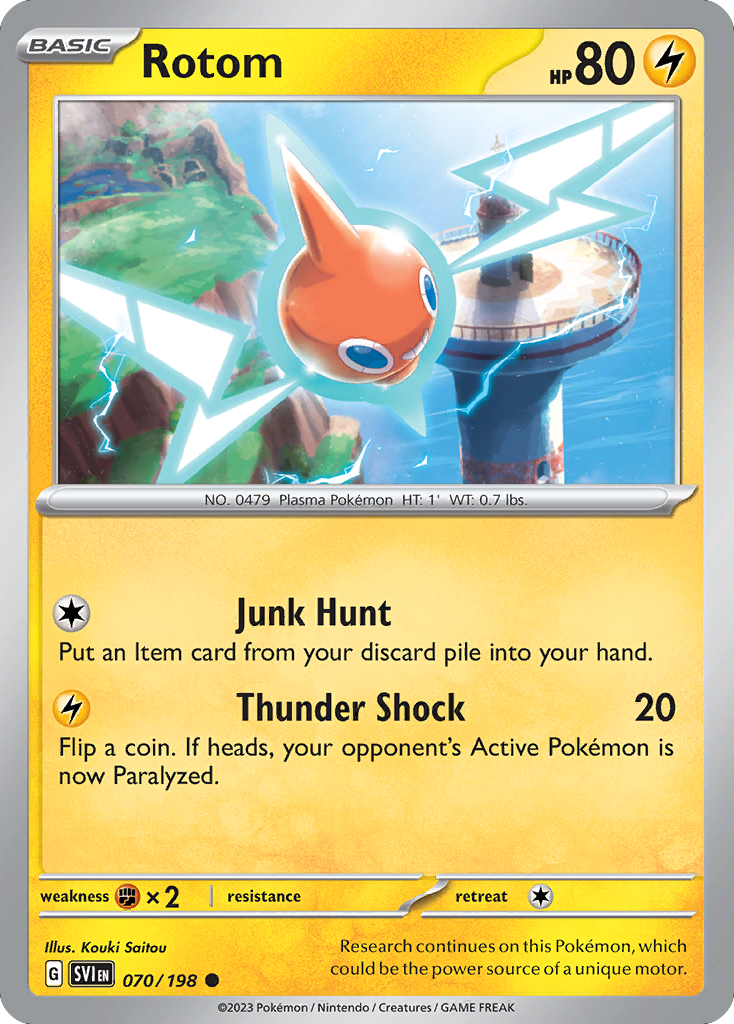 Rotom 070/198 Scarlet Violet