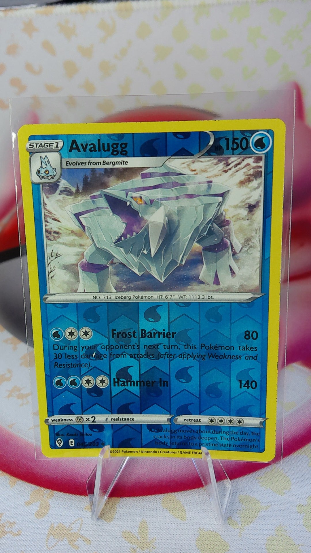 Avalugg 045/203 Evolving Skies RH