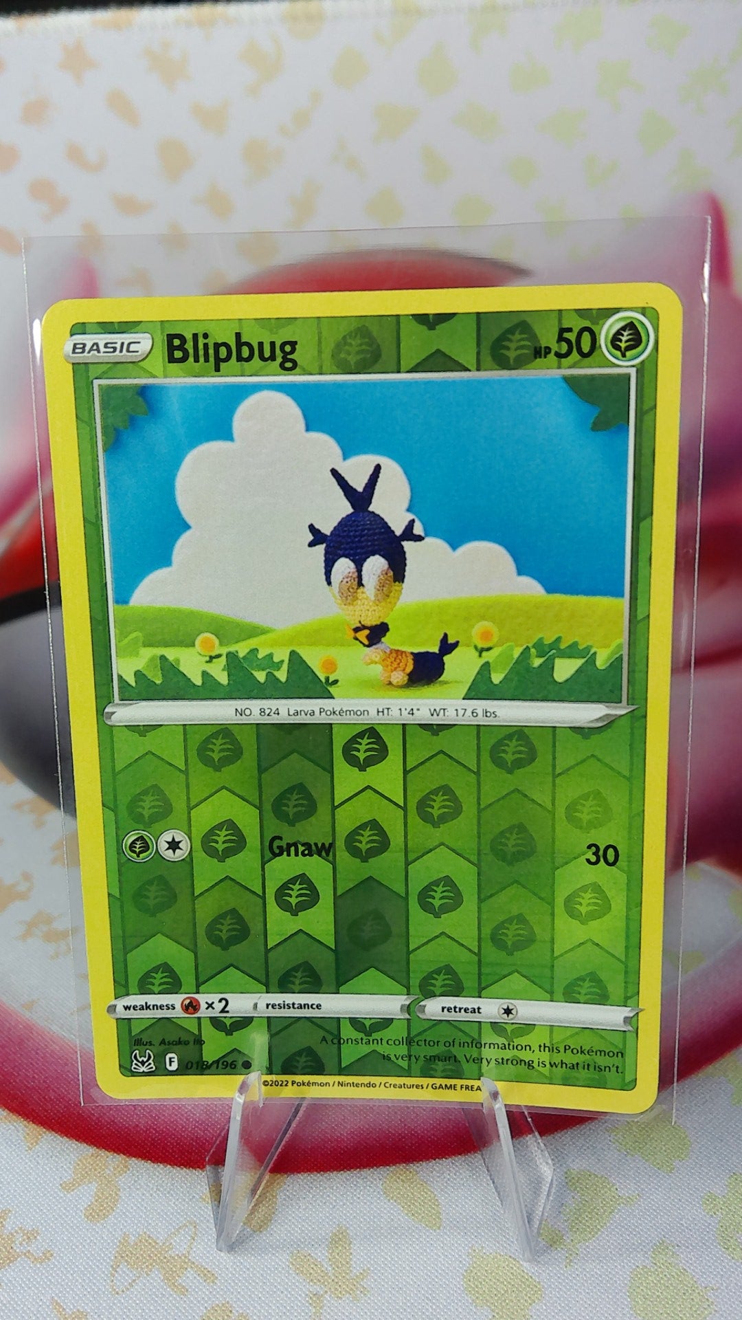Blipbug 018/196 Lost Origin Reverse Holo
