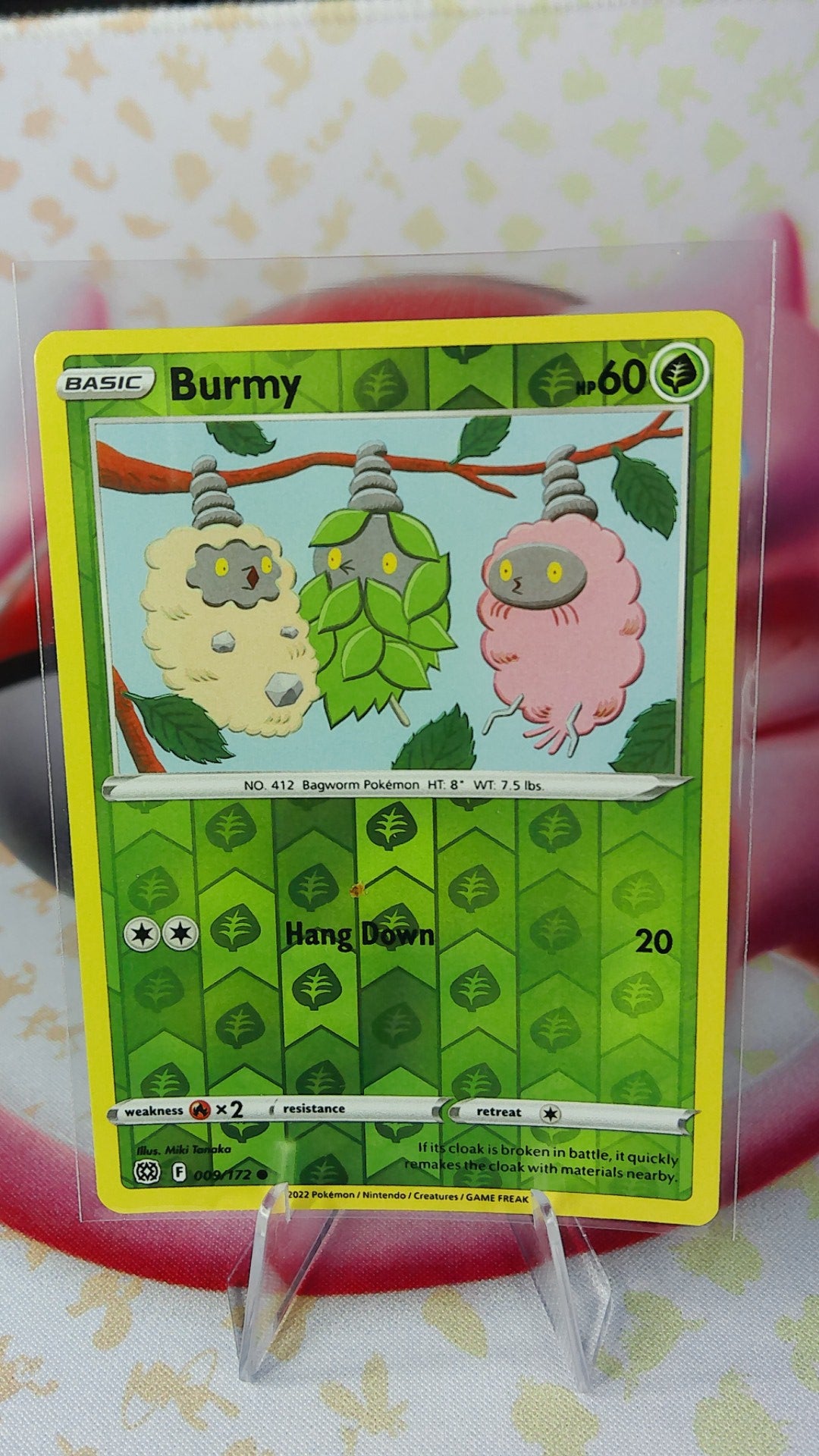 Burmy 009/172 Brilliant Stars Reverse Holo