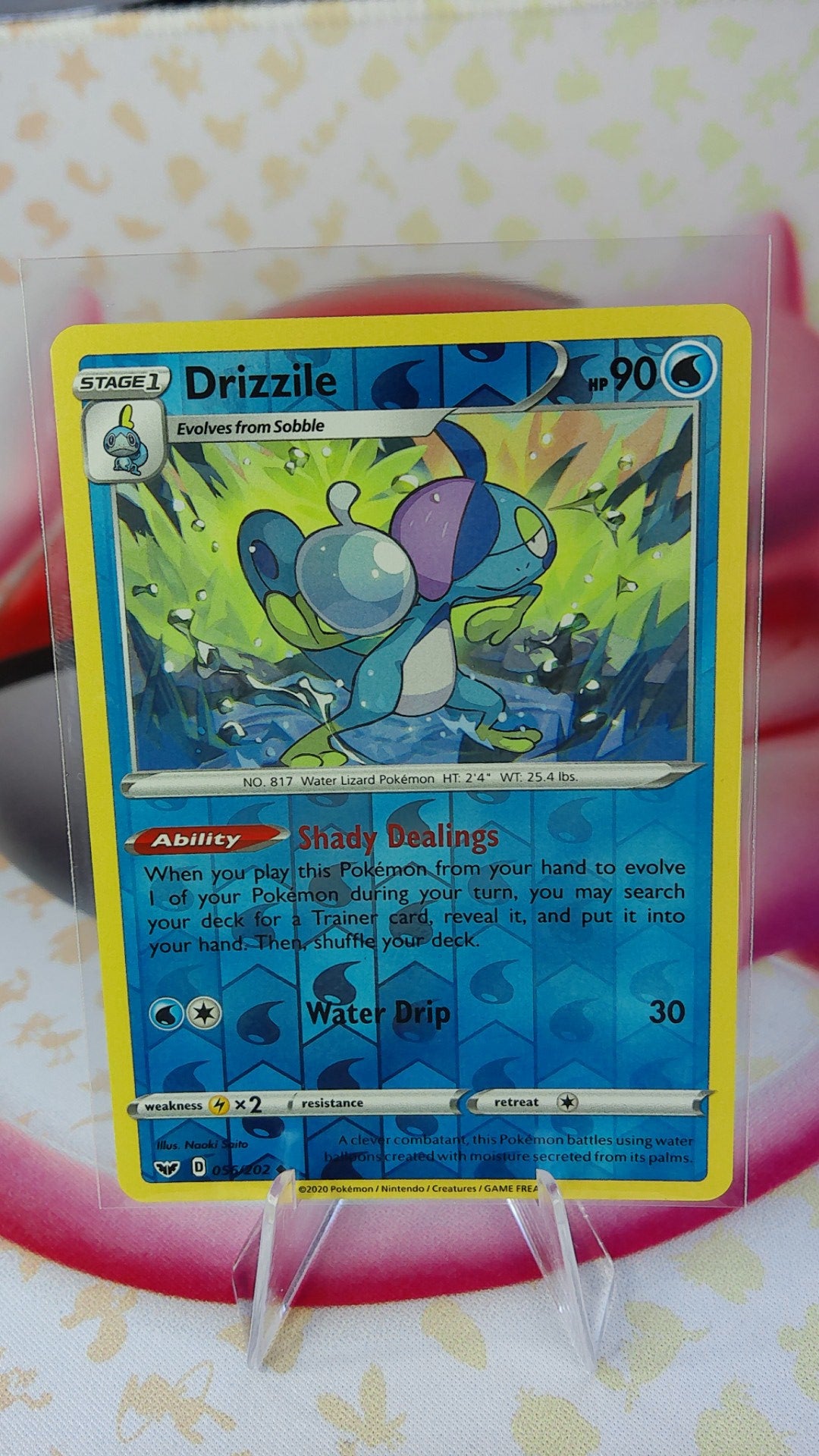 Drizzile 056/202 Sword Shield Reverse Holo