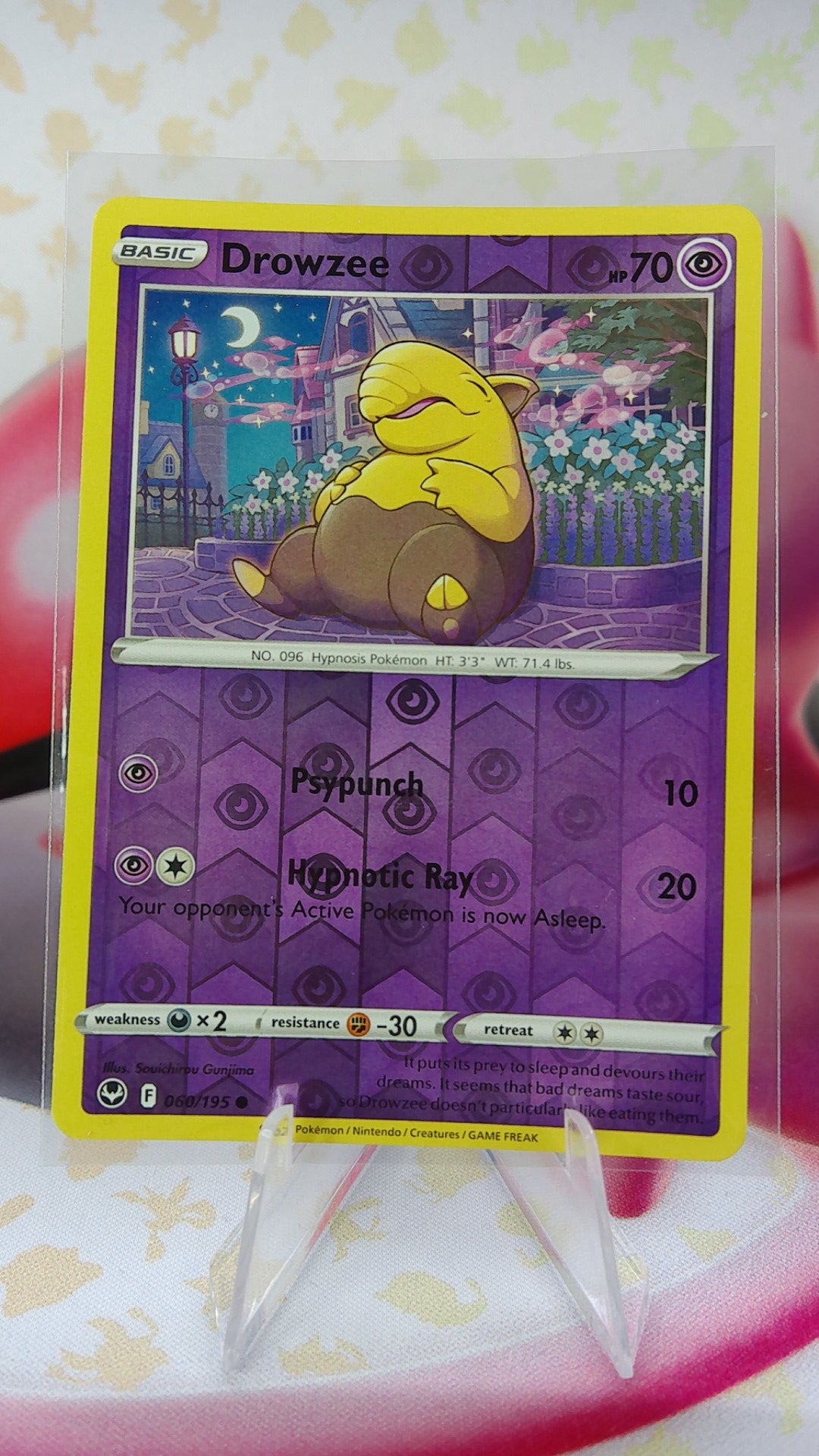 Drowzee 060/195 Silver Tempest Reverse Holo