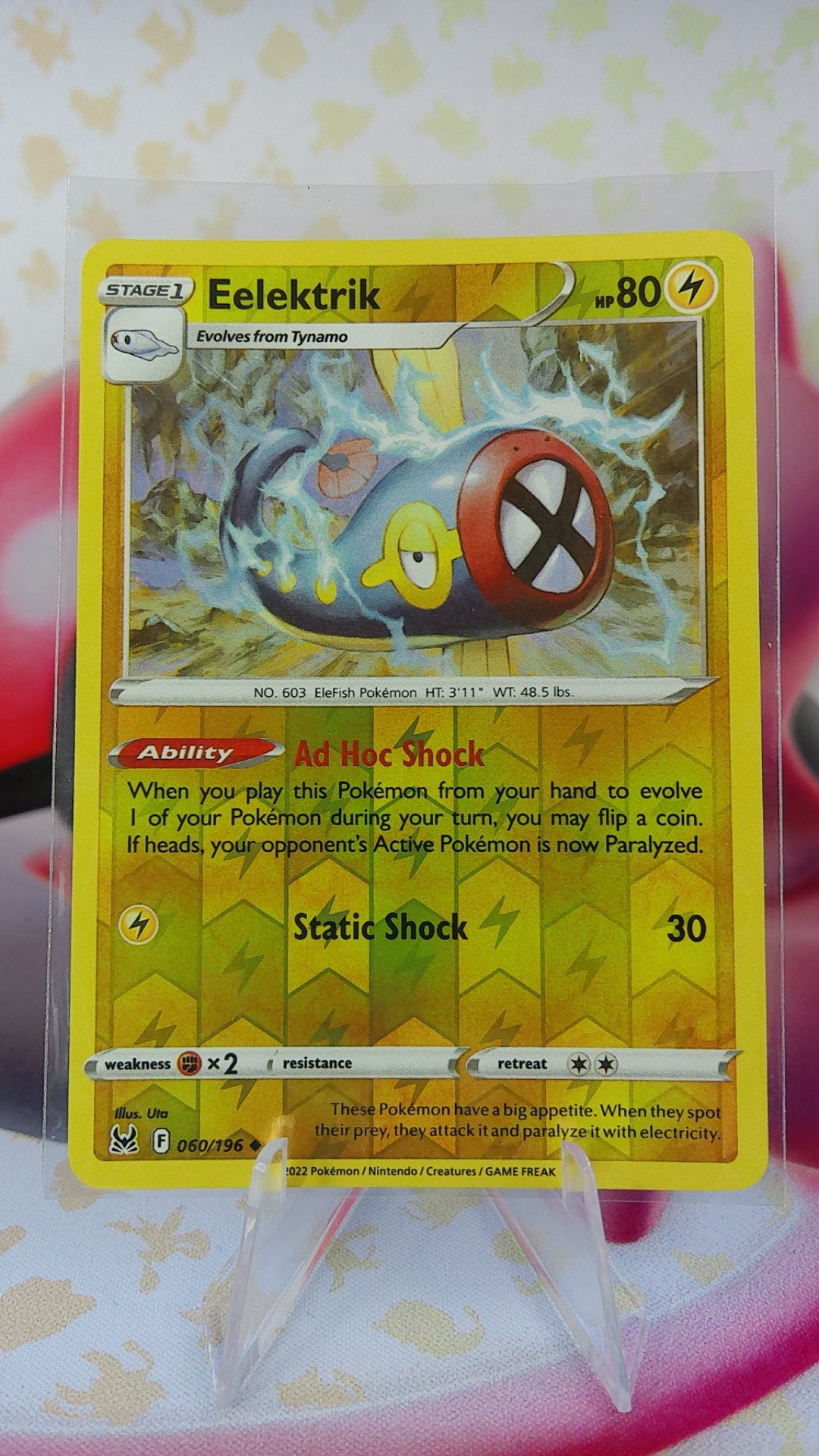 Eelektrik 060/196 Lost Origin Reverse Holo
