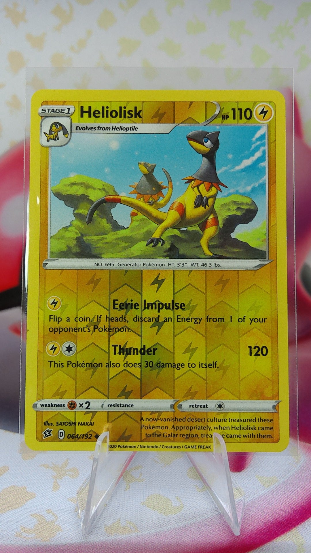 Heliolisk 064/192 Rebel Clash Reverse Holo