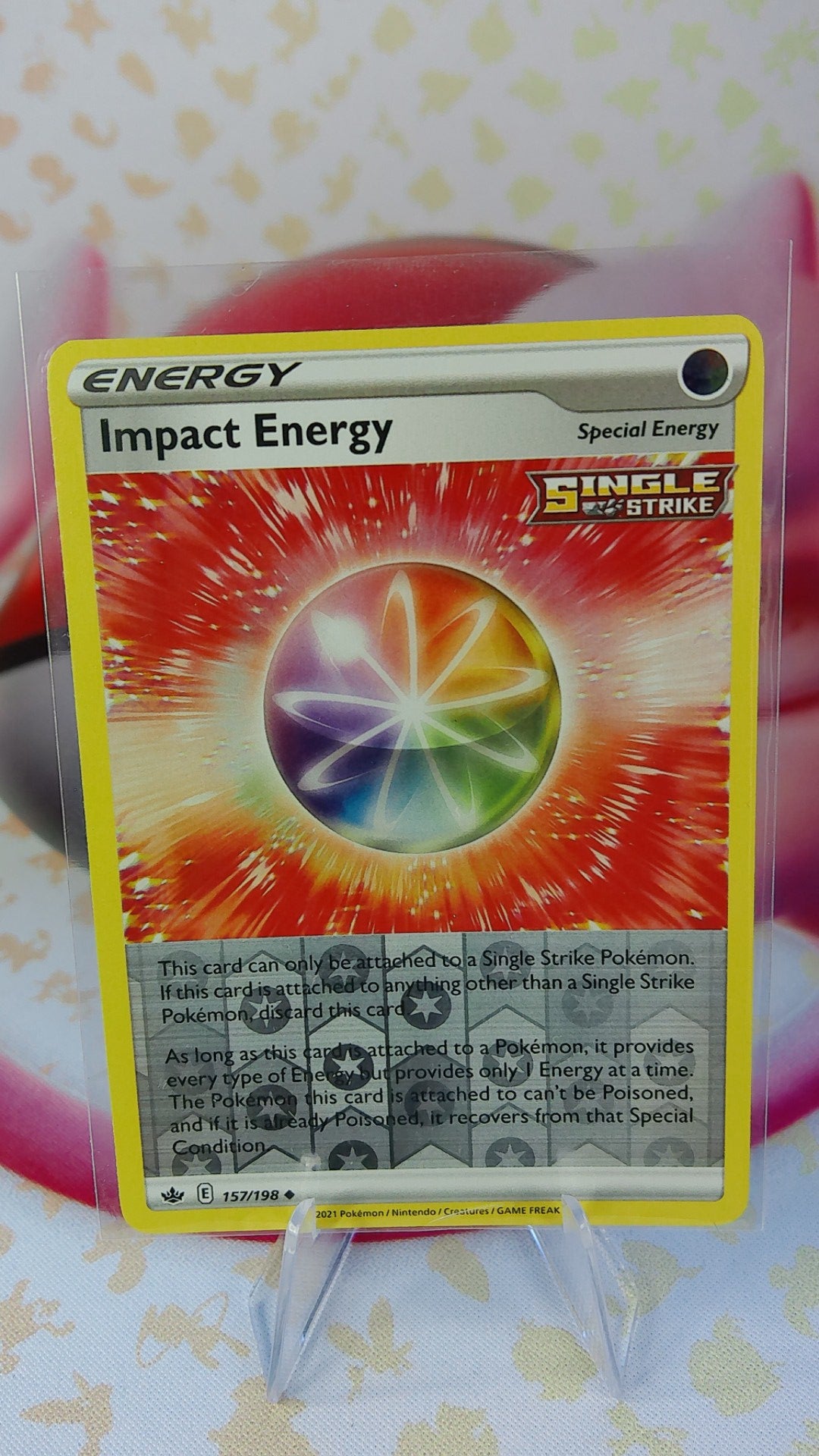 Impact Energy 157/198 Chilling Reign Reverse Holo