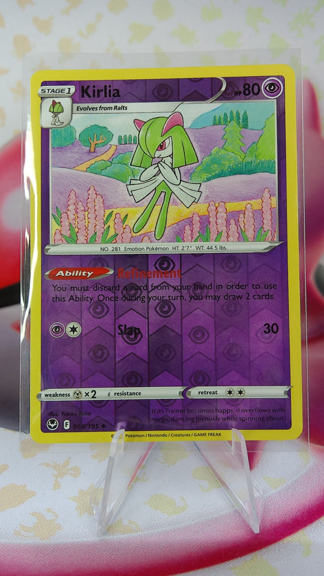 Kirlia 068/195 Silver Tempest Reverse Holo