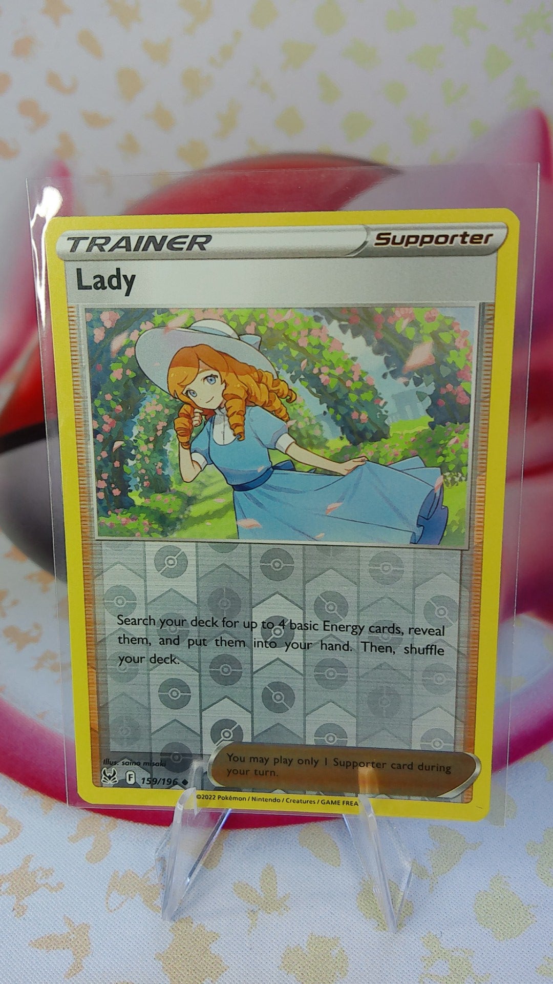 Lady 159/196 Lost Origin Reverse Holo