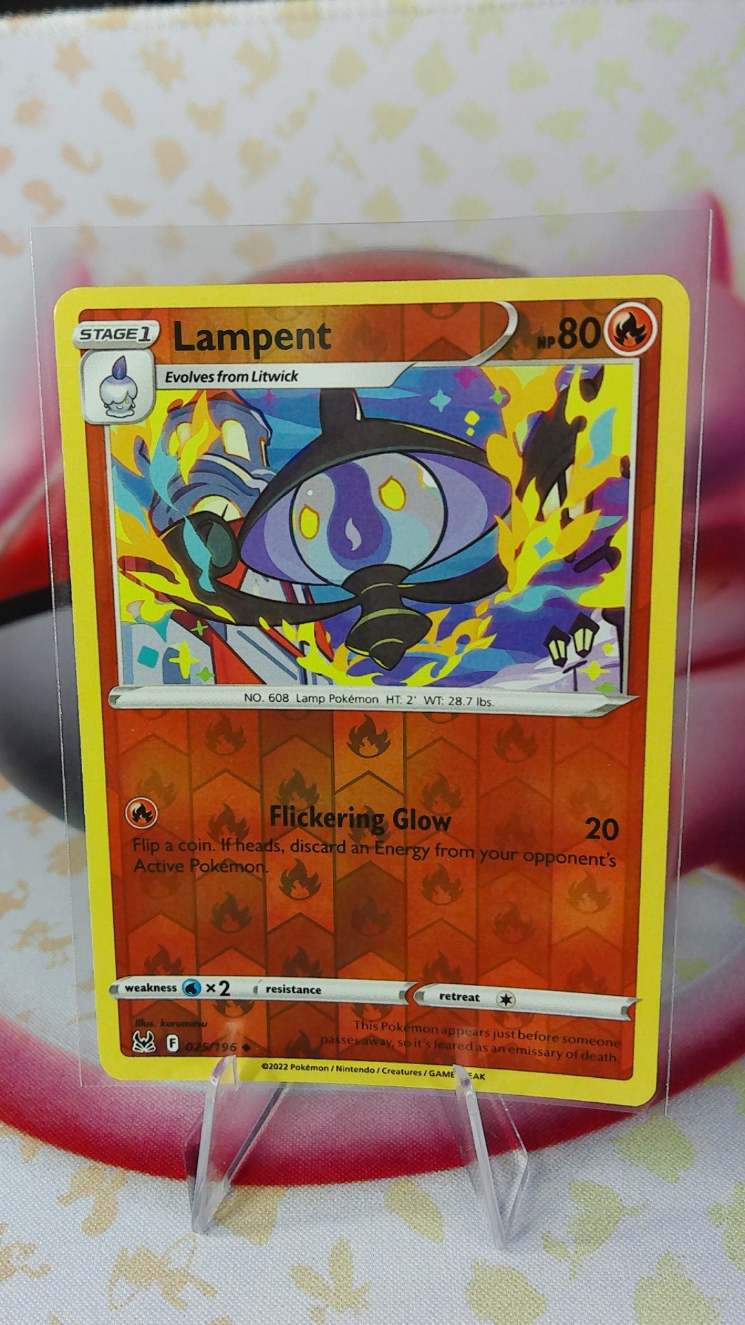 Lampent 025/196 Lost Origin Reverse Holo