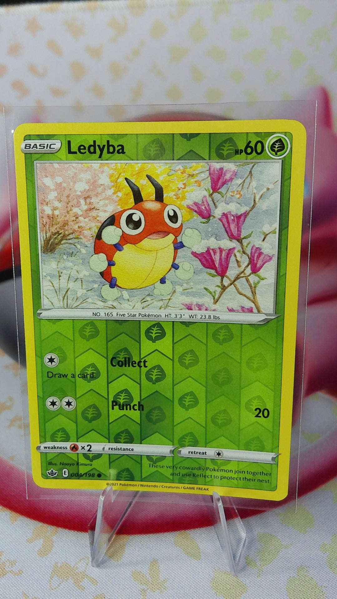 Ledyba 004/198 Chilling Reign Reverse Holo