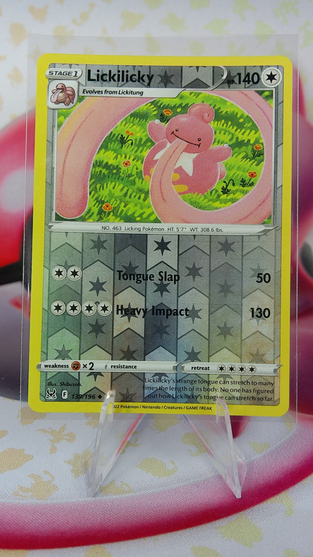 Lickilicky 139/196 Lost Origin Reverse Holo