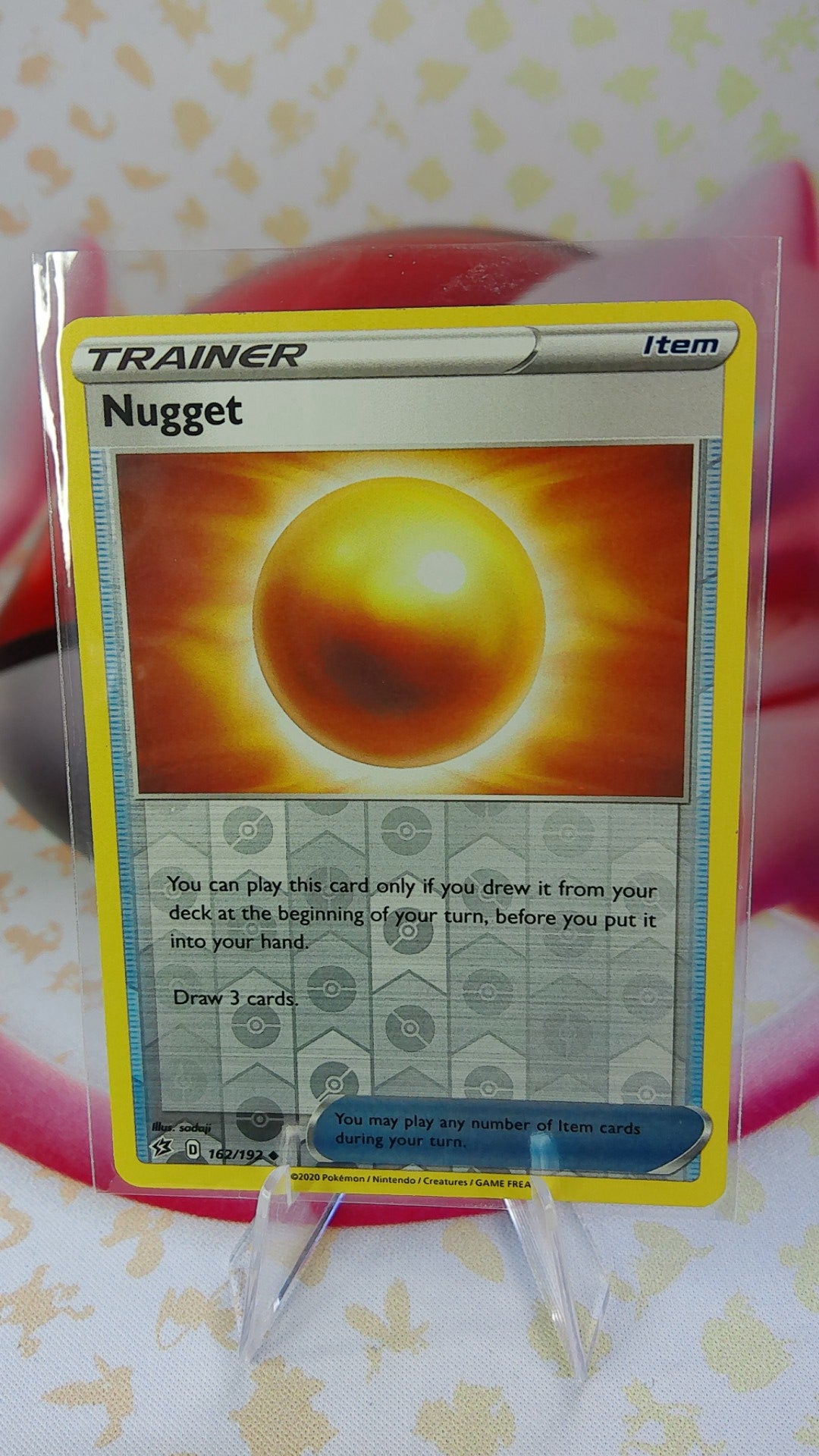 Nugget 162/192 Rebel Clash Reverse Holo