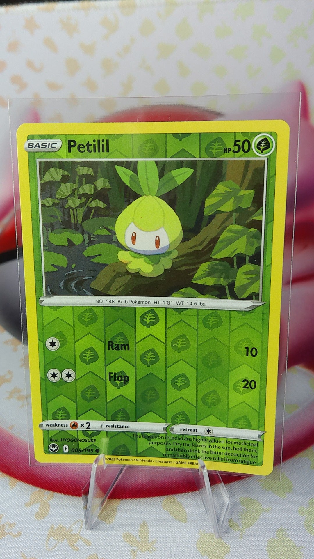 Petilil 009/195 Silver Tempest Reverse Holo