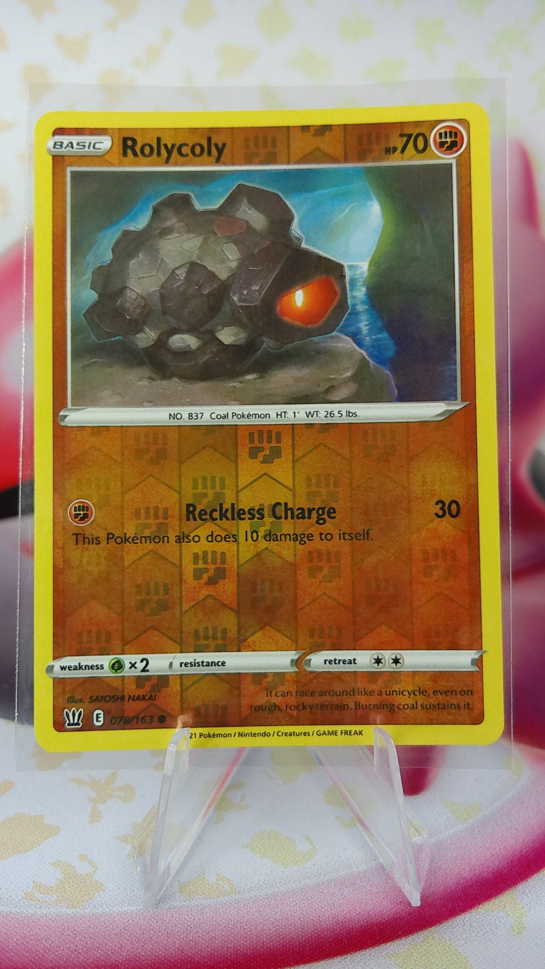 Rolycoly 078/163 Battle Styles Reverse Holo