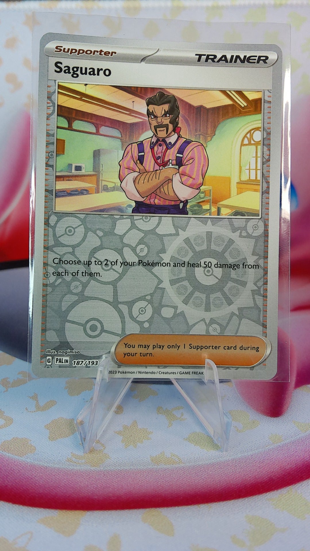 Saguaro 187/193 Paldea Evolved Reverse Holo – Red Panda Gaming