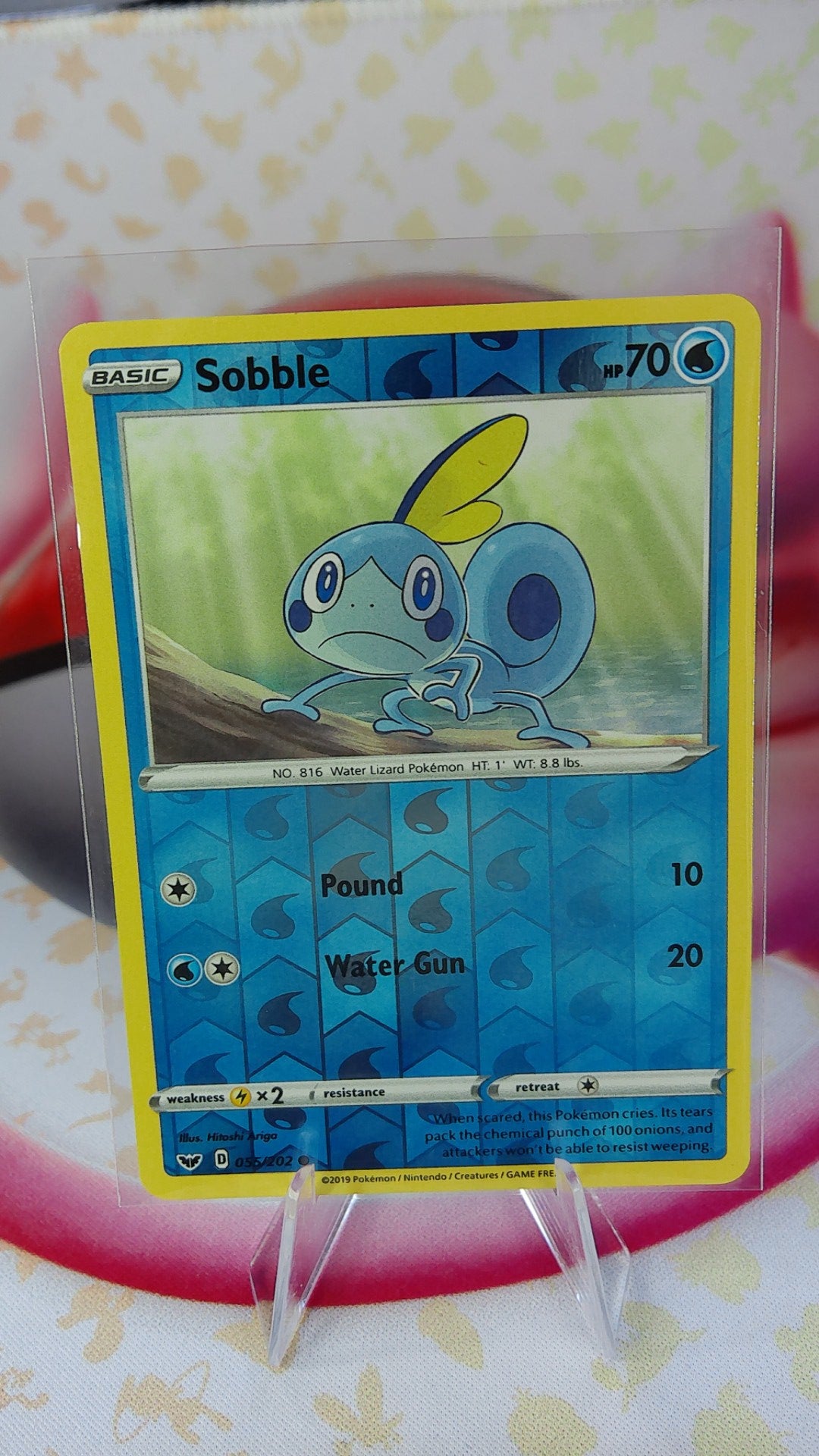 Sobble 055/202 Sword Shield Reverse Holo