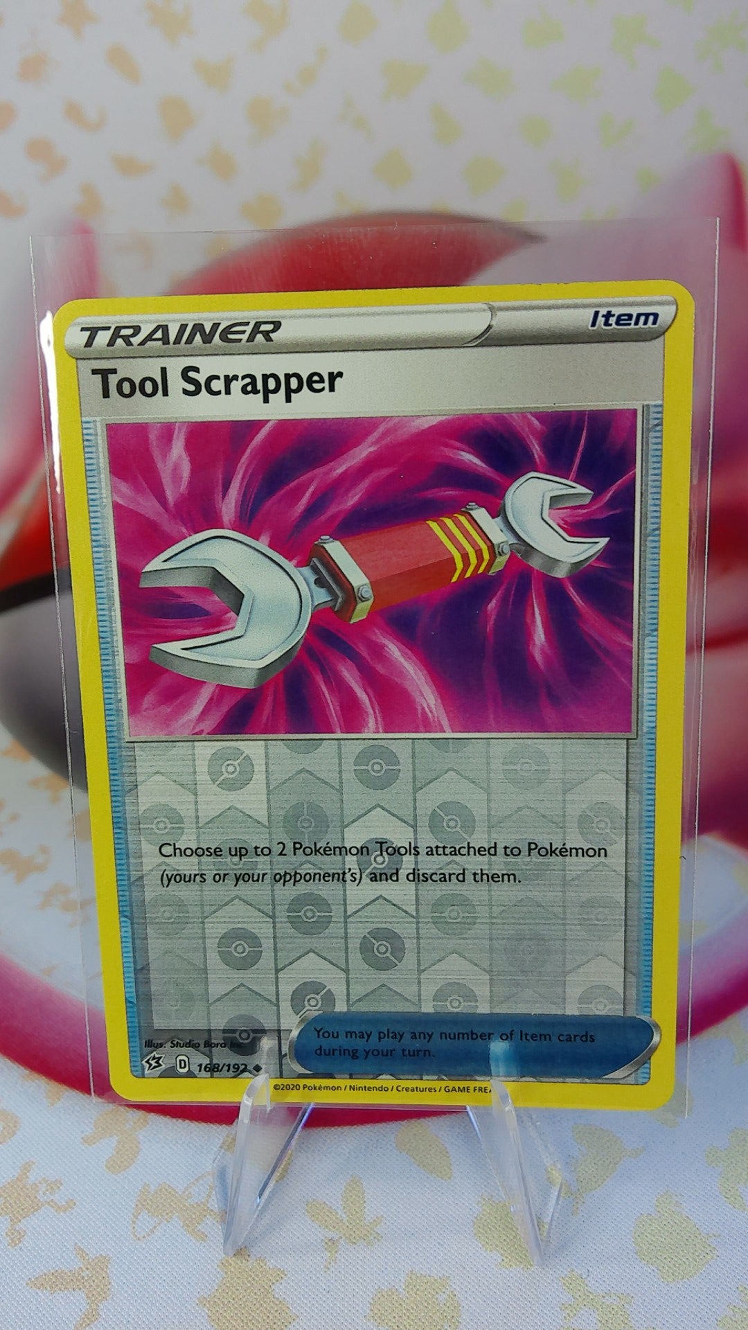 Tool Scrapper 168/192 Rebel Clash Reverse Holo