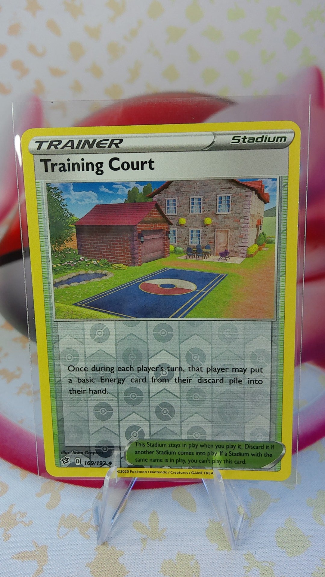 Training Court 169/192 Rebel Clash Reverse Holo