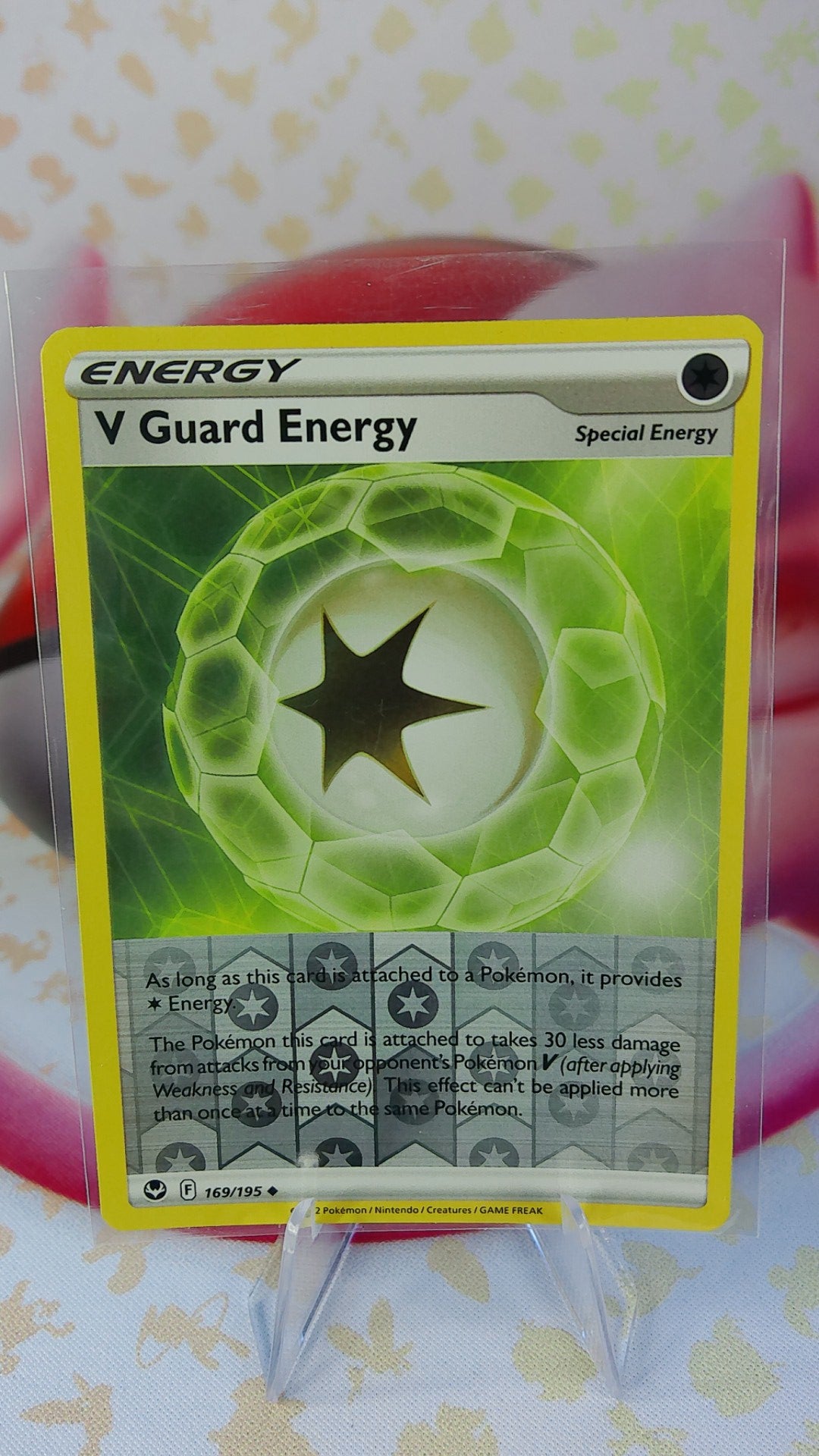 V Guard Energy 169/195 Silver Tempest Reverse Holo