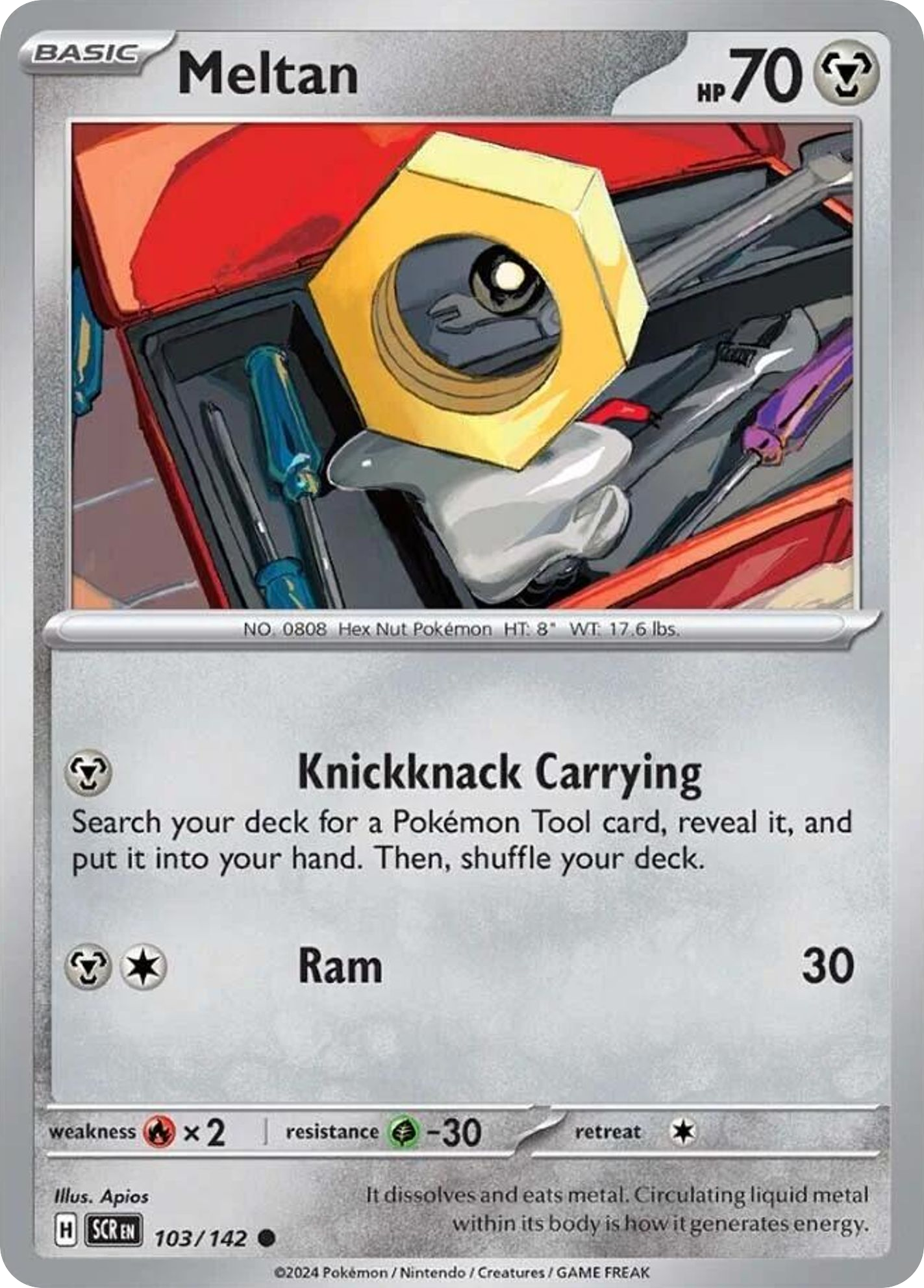 Meltan 103/142 Stellar Crown