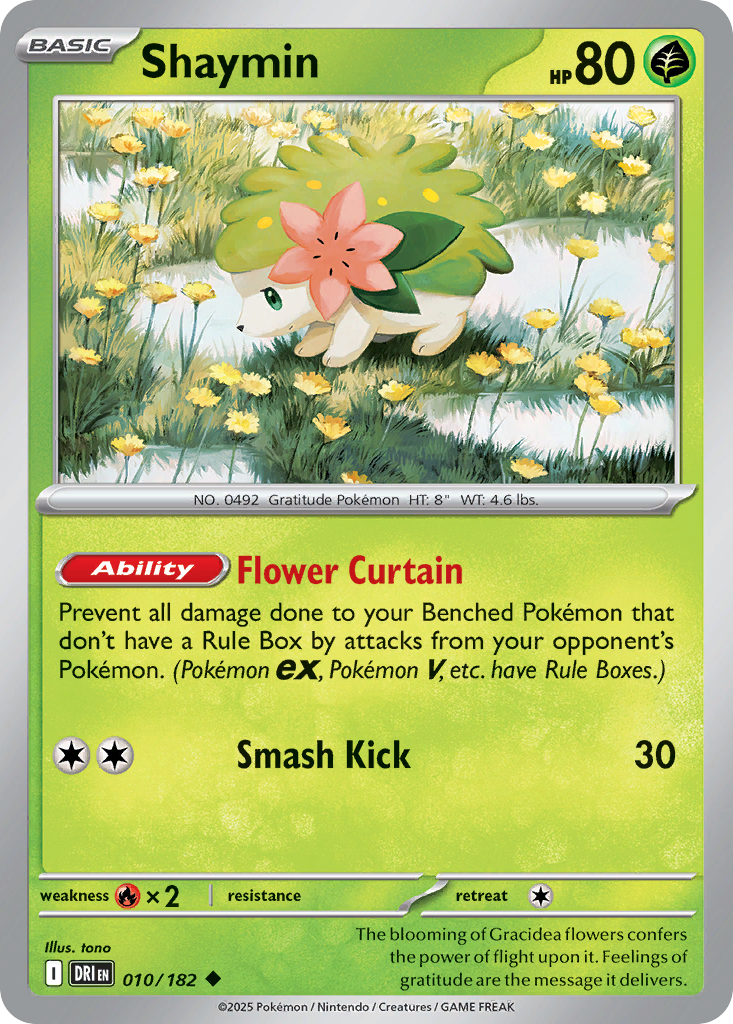 Shaymin 010/182 Destined Rivals