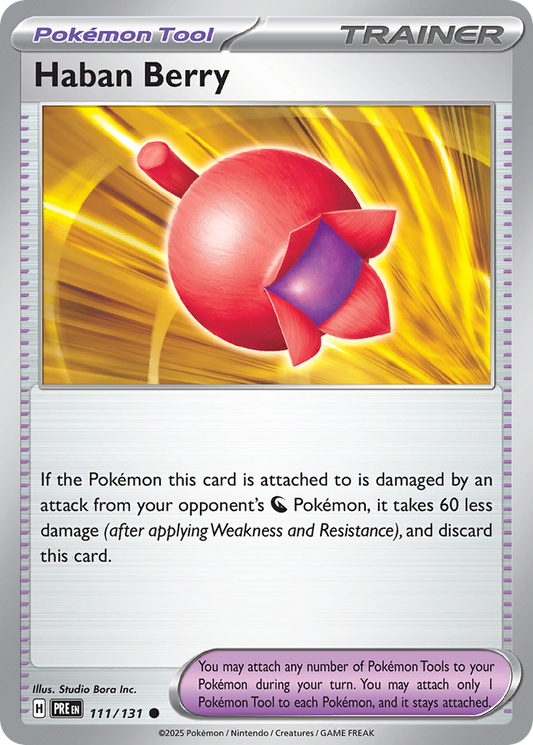 Haban Berry 111/131 Prismatic Evolutions