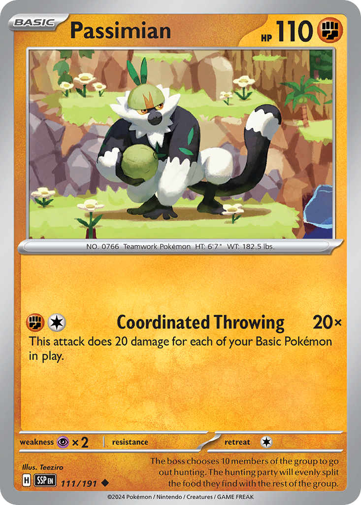 Passimian 111/191 Surging Sparks