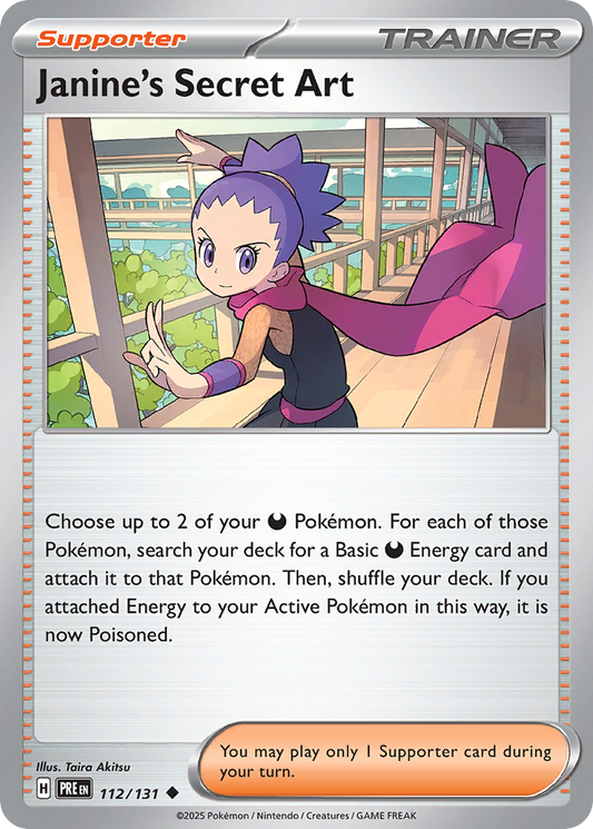 Janine's Secret Art 112/131 Prismatic Evolutions