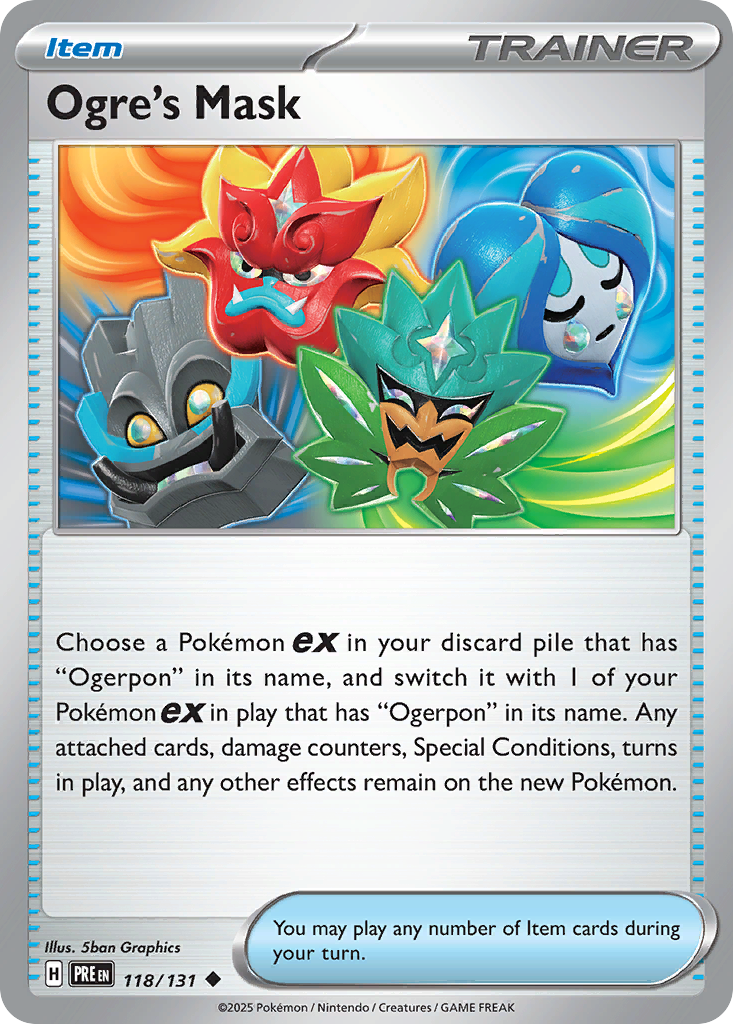 Ogre's Mask 118/131 Prismatic Evolutions