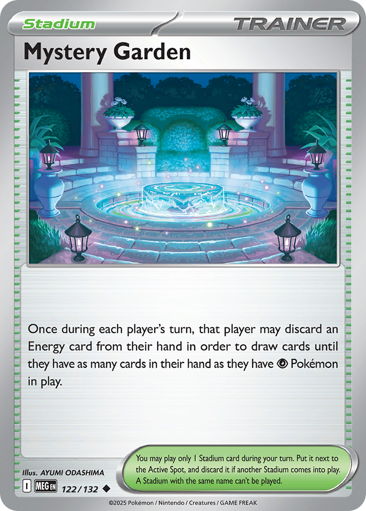 Mystery Garden 122/132 Mega Evolution