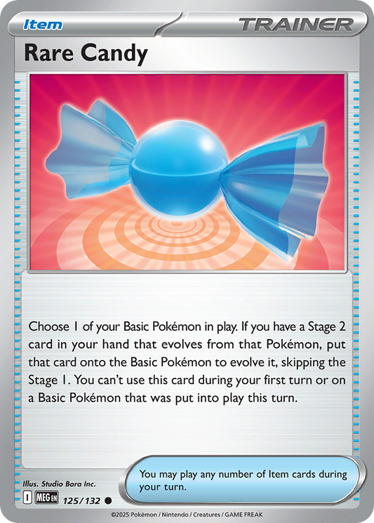 Rare Candy 125/132 Mega Evolution