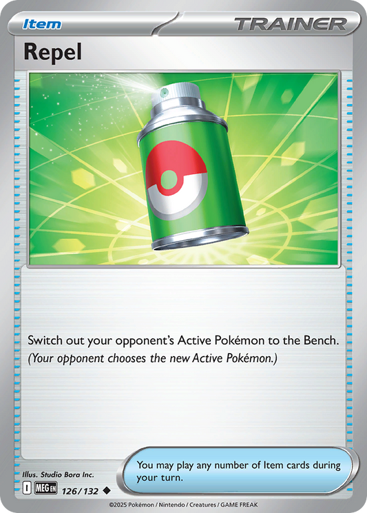 Repel 126/132 Mega Evolution