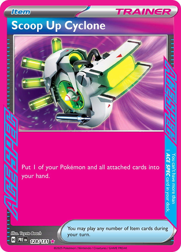 Scoop Up Cyclone 128/131 Prismatic Evolutions