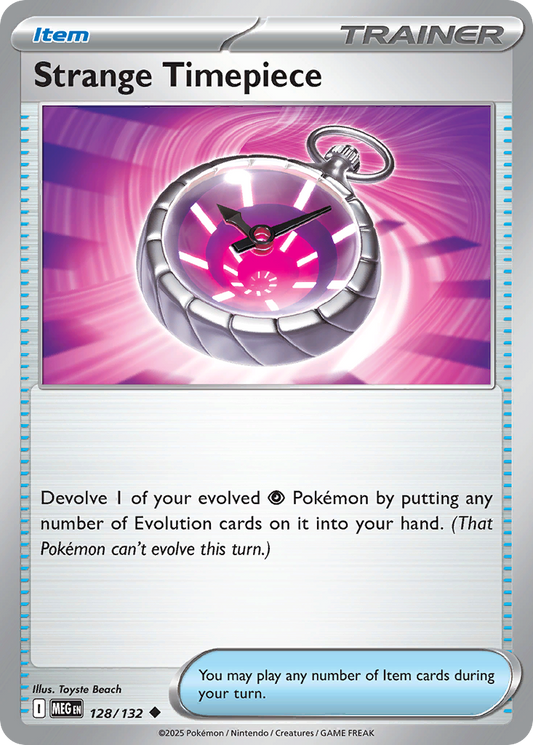 Strange Timepiece 128/132 Mega Evolution