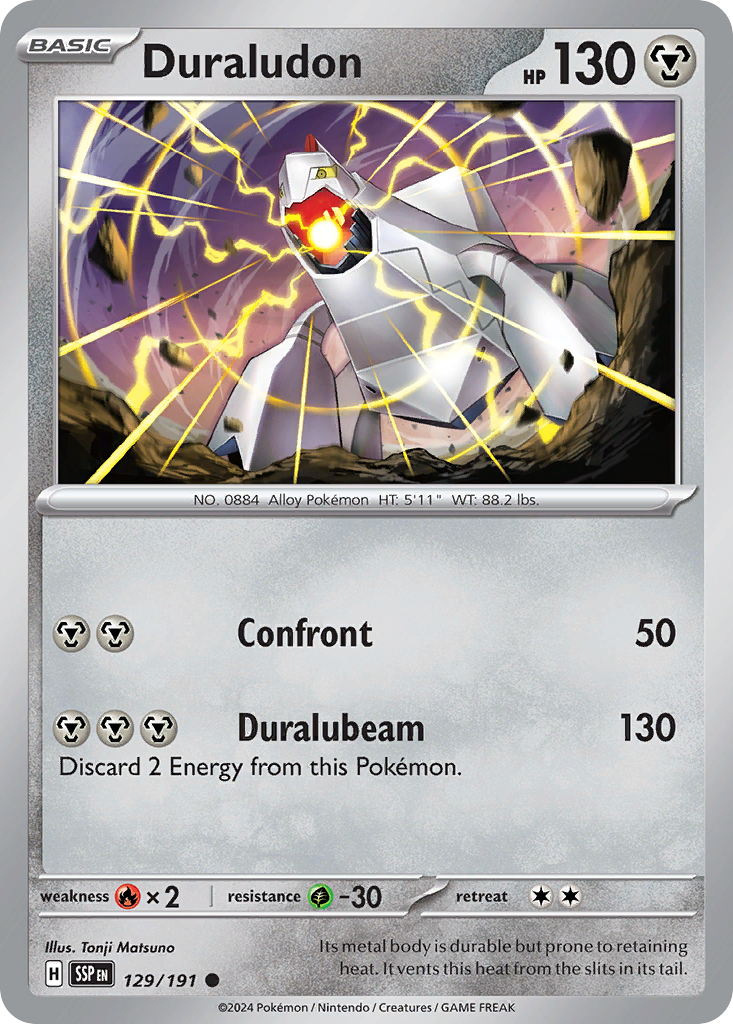 Duraludon 129/191 Surging Sparks