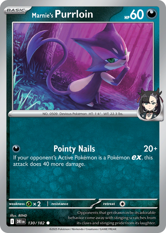 Marnie's Purrloin 130/182 Destined Rivals