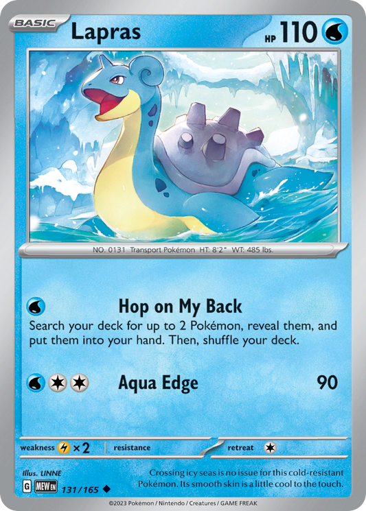 Lapras 131/165 151