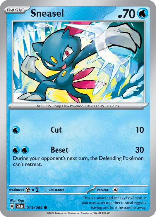 Sneasel 013/064 Shrouded Fable