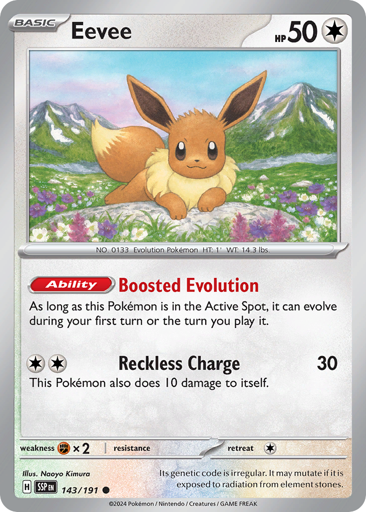 Eevee 143/191 Surging Sparks