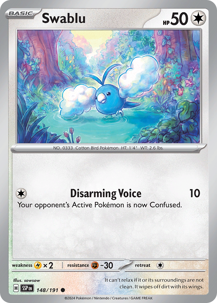 Swablu 148/191 Surging Sparks