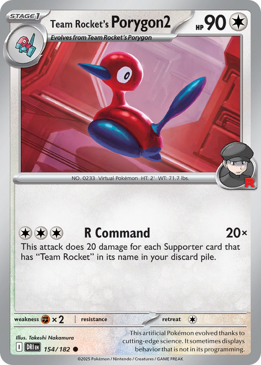 Team Rocket's Proygon2 154/182 Destined Rivals