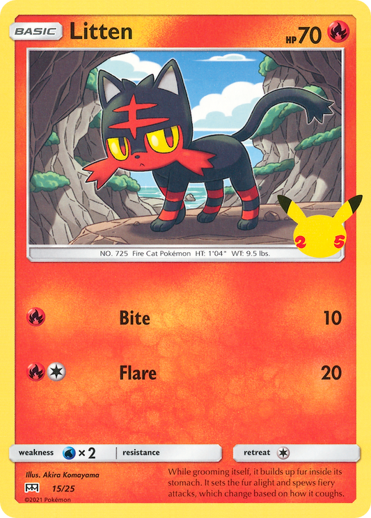 Litten 15/25 McDonald's 2021