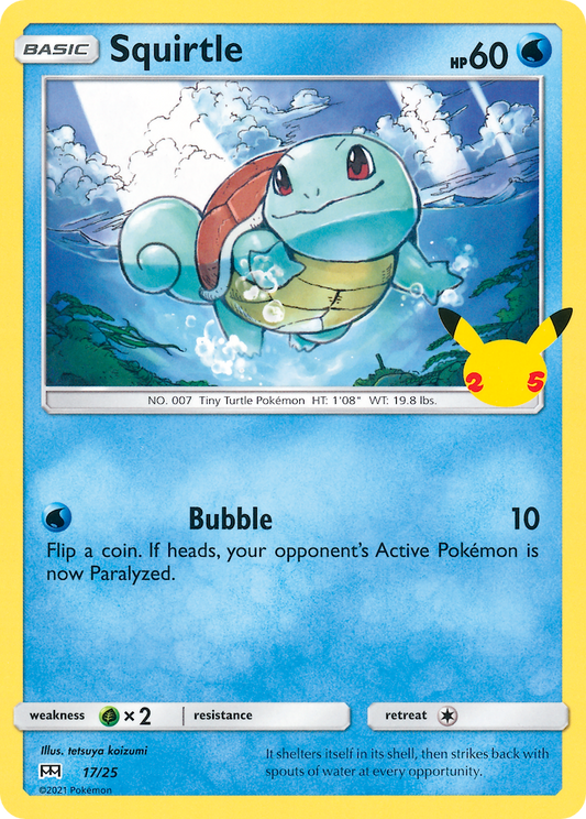 Squirtle 17/25McDonalds 2021