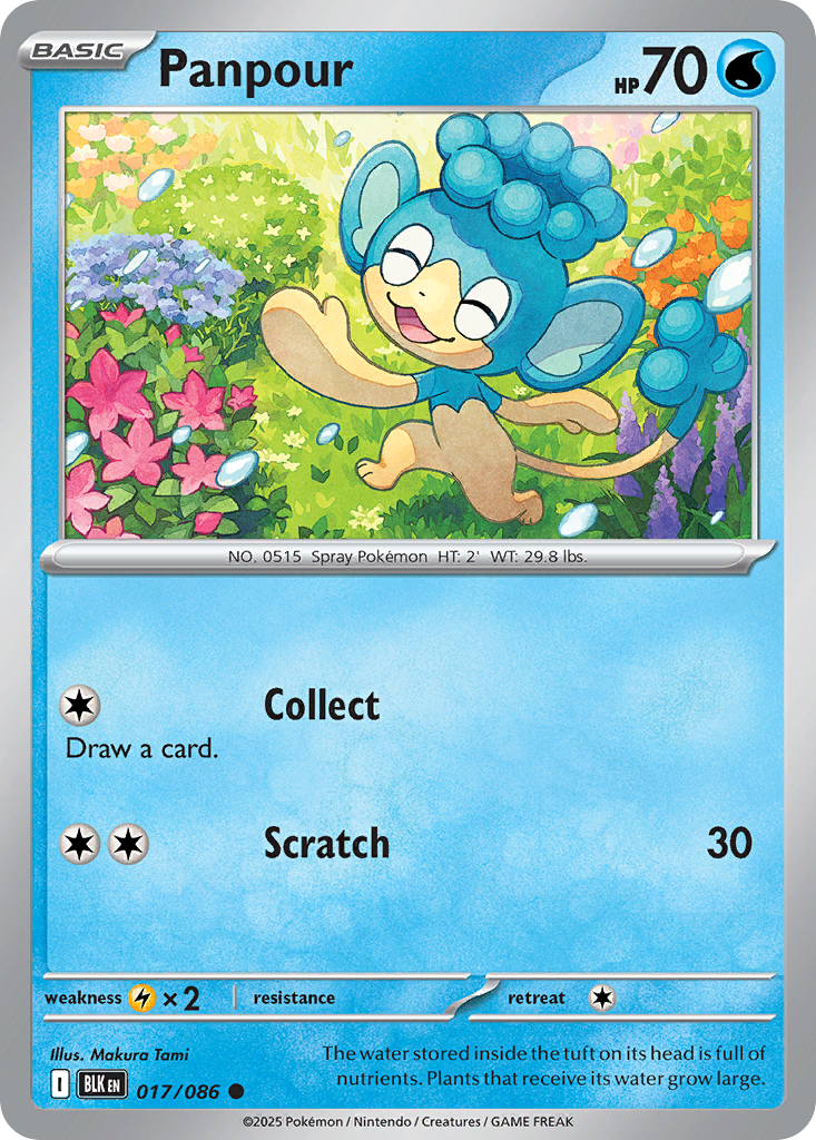 Panpour 017/086 Black Bolt