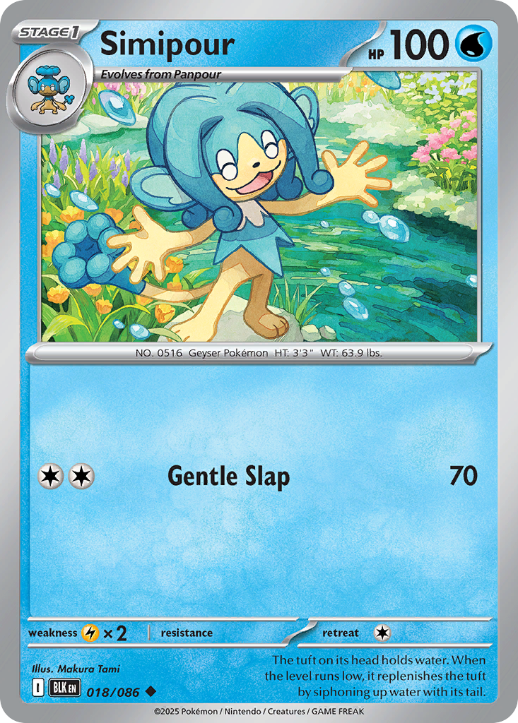 Simipour 018/086 Black Bolt