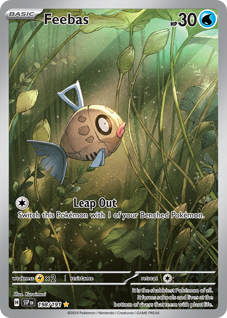 Feebas 198/191 Surging Sparks