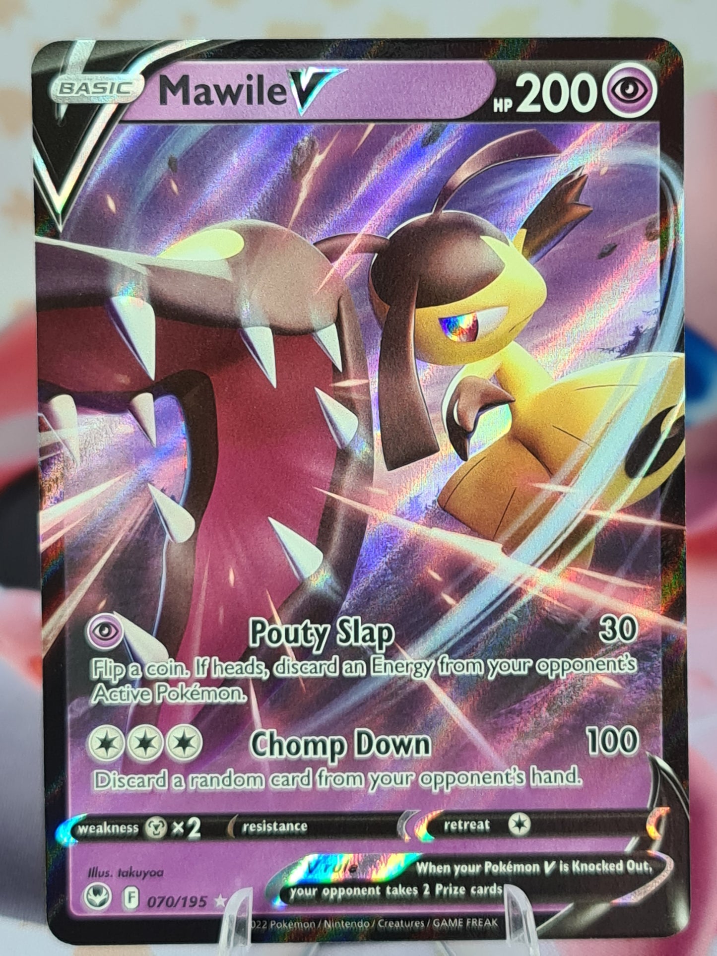 Mawile V 070/195 Silver Tempest