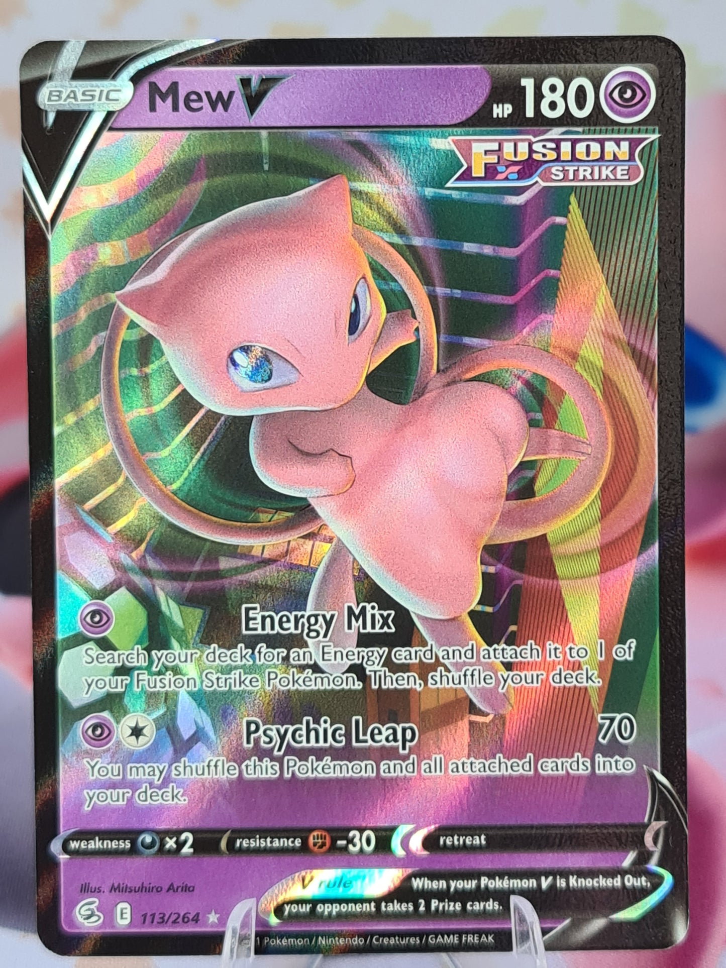 Mew V 113/264 Fusion Strike