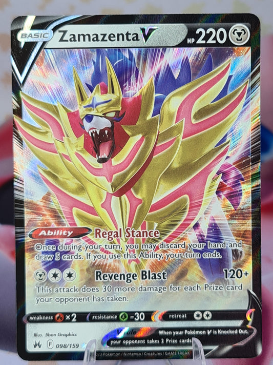 Zamazenta V 098/159 Crown Zenith