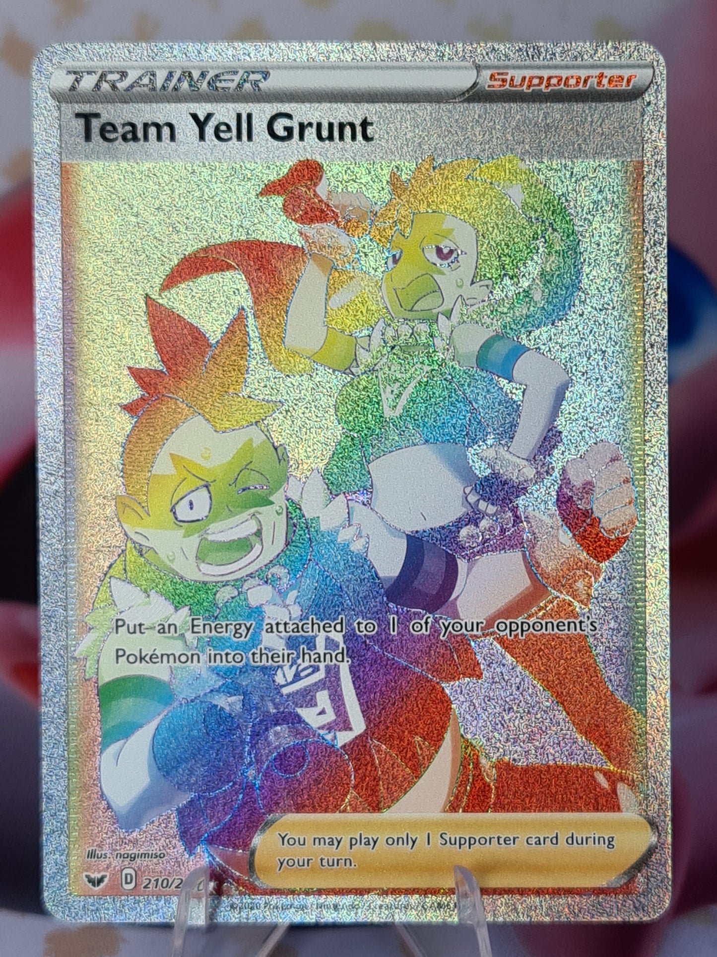 Team Yell Grunt 210/202 Sword Shield